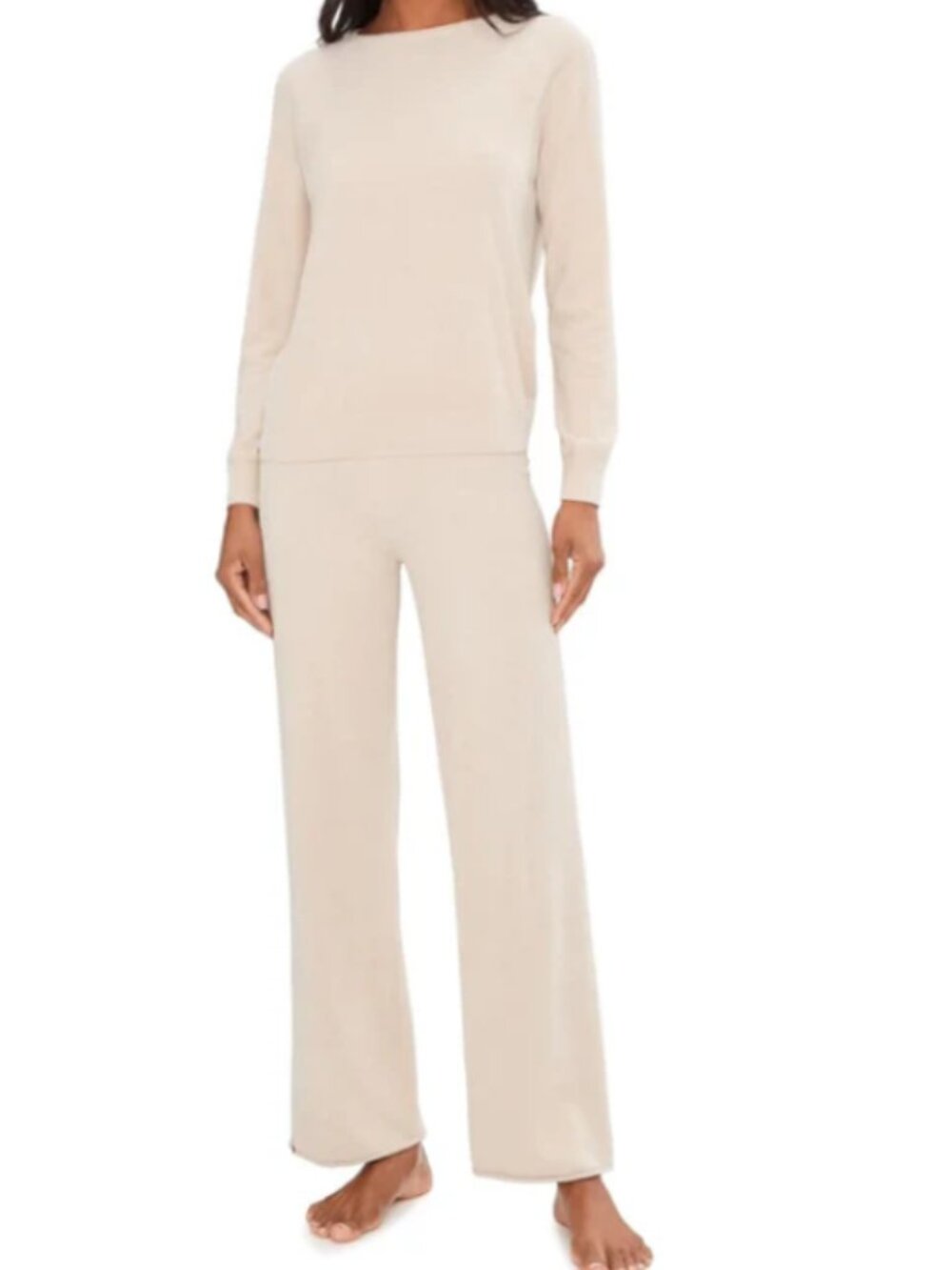 Barefoot Dreams CCUL Sand Dune Lounge Set L NWT